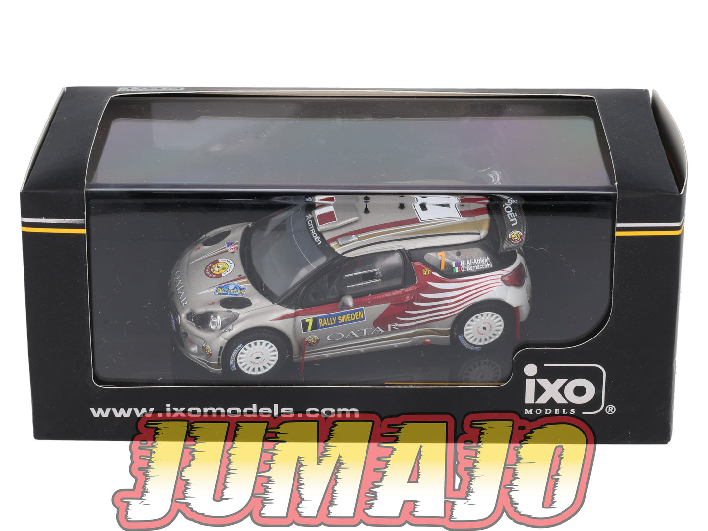 IXO503 Voiture 1/43 IXO Models Rallye CITROEN DS3 WRC N.Al Suisse 2012 #7