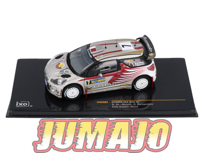 IXO503 Voiture 1/43 IXO Models Rallye CITROEN DS3 WRC N.Al Suisse 2012 #7