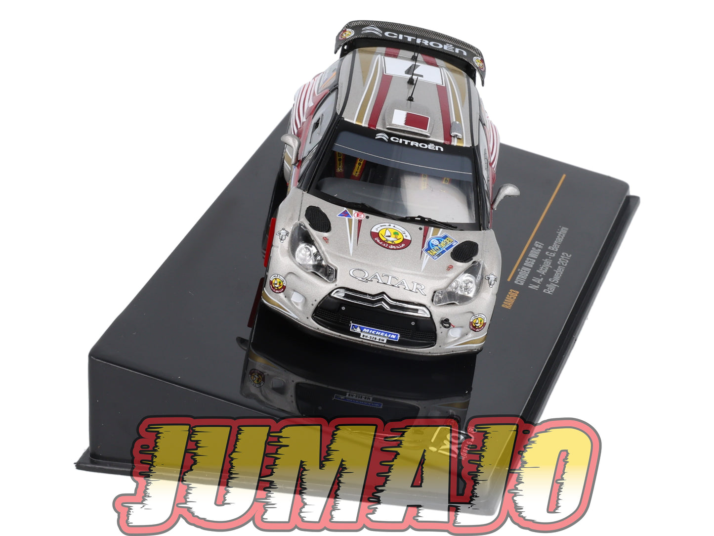 IXO503 Voiture 1/43 IXO Models Rallye CITROEN DS3 WRC N.Al Suisse 2012 #7