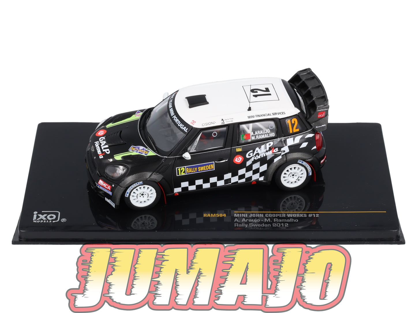 IXO504 Voiture 1/43 IXO Models Rallye MINI John Cooper Works A.Araujo 2012 #12