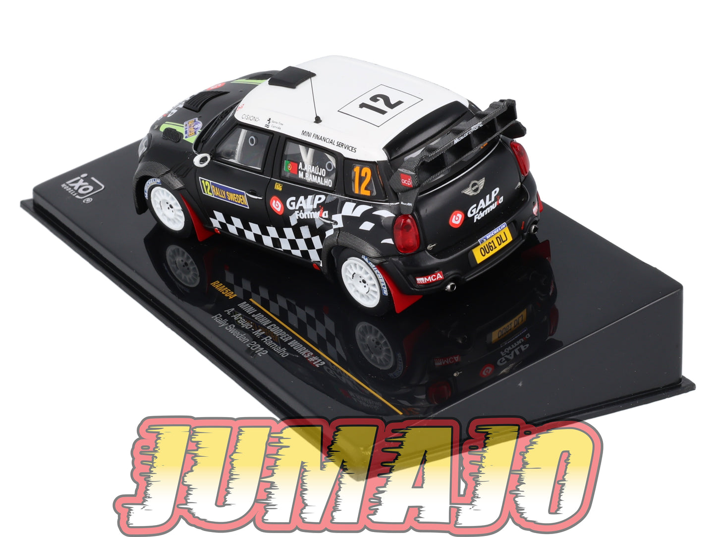 IXO504 Voiture 1/43 IXO Models Rallye MINI John Cooper Works A.Araujo 2012 #12