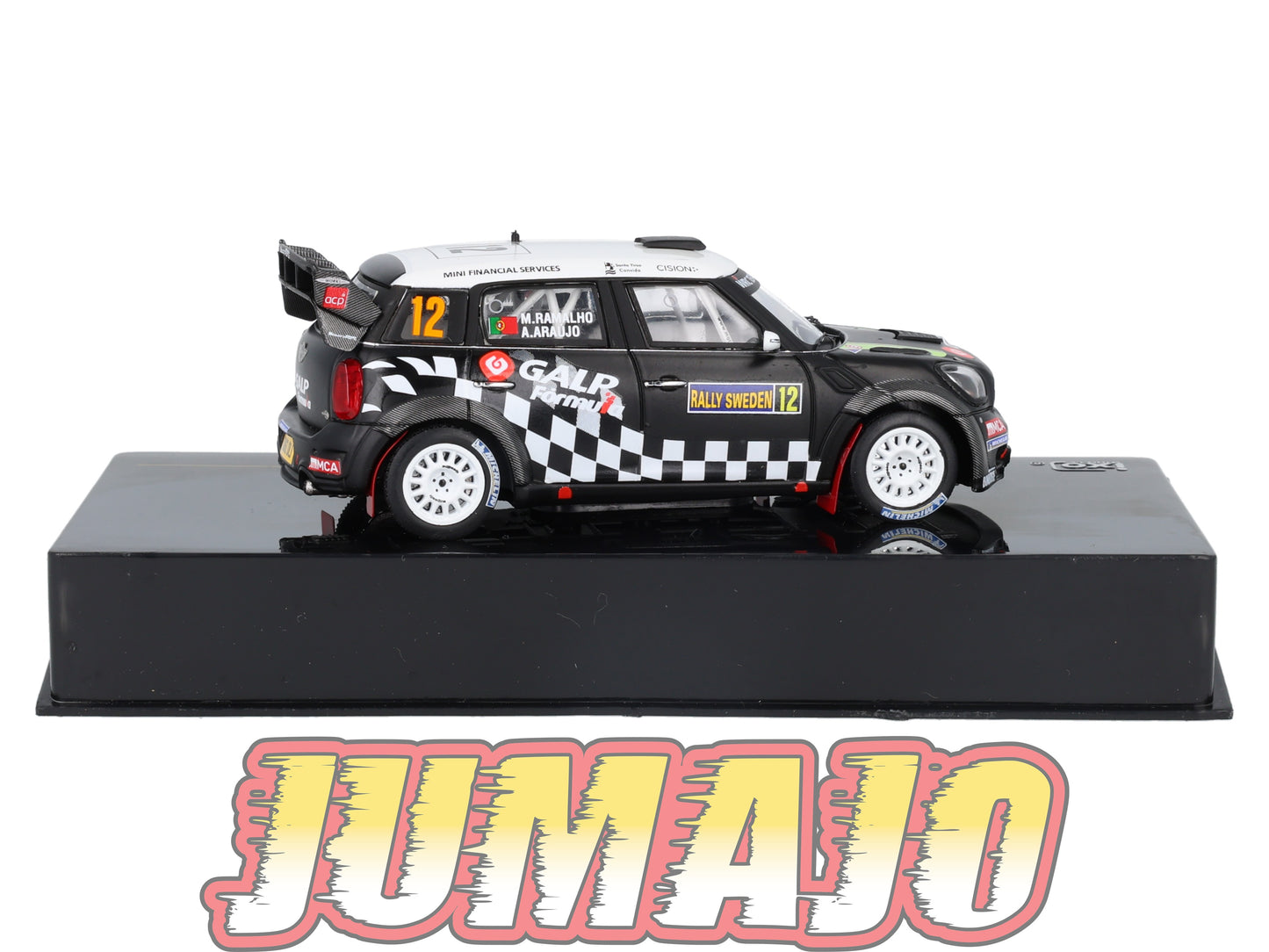 IXO504 Voiture 1/43 IXO Models Rallye MINI John Cooper Works A.Araujo 2012 #12