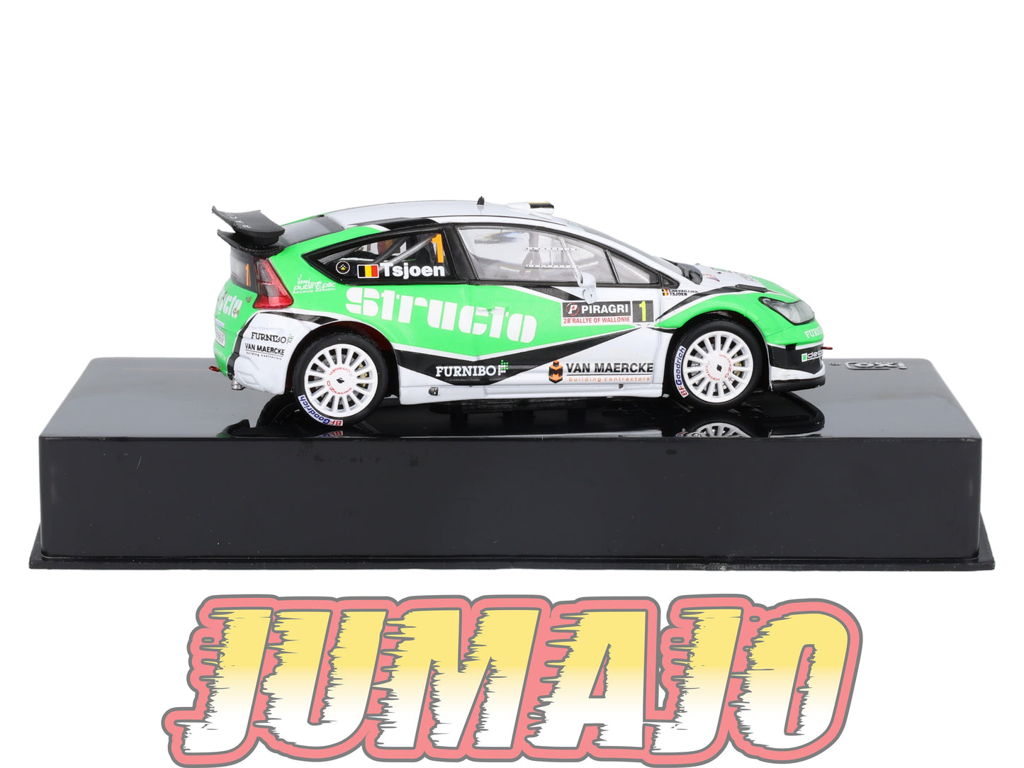 IXO508 Voiture 1/43 IXO Models Rallye CITROEN C4 WRC P.Tsjoen 2011 Wallonie #1