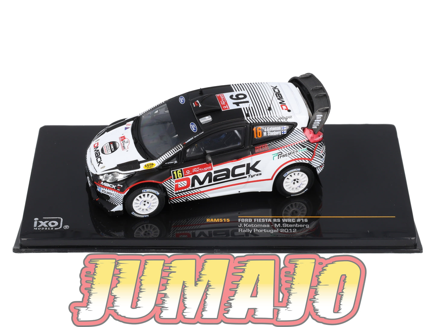 IXO515 Voiture 1/43 IXO Models Rallye : FORD Fiesta RS WRC J.Ketomaa 2012 Portugal #16