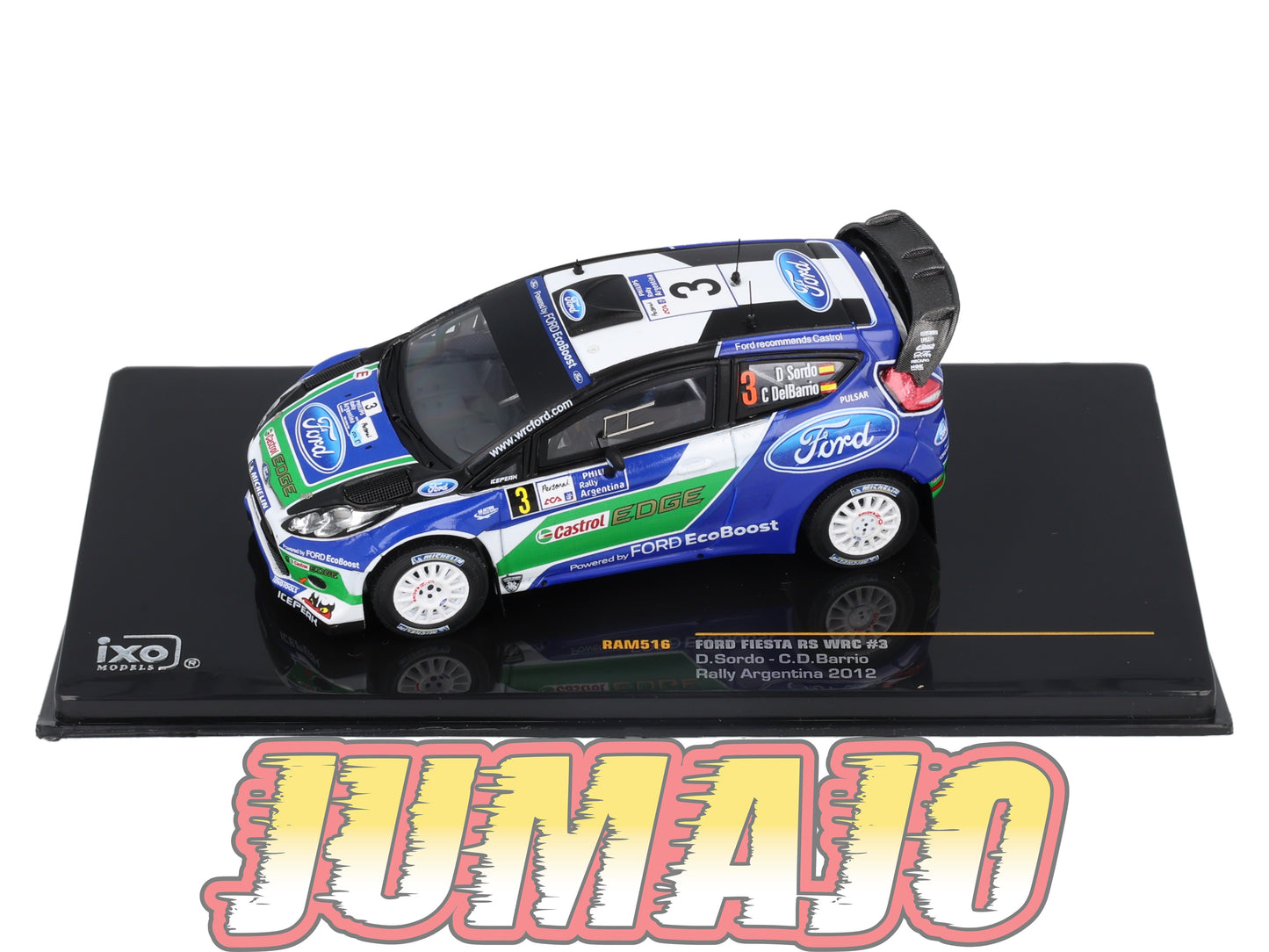 IXO516 Voiture 1/43 IXO Models Rallye : FORD Fiesta RS WRC D.Sordo 2012 Argentine #3