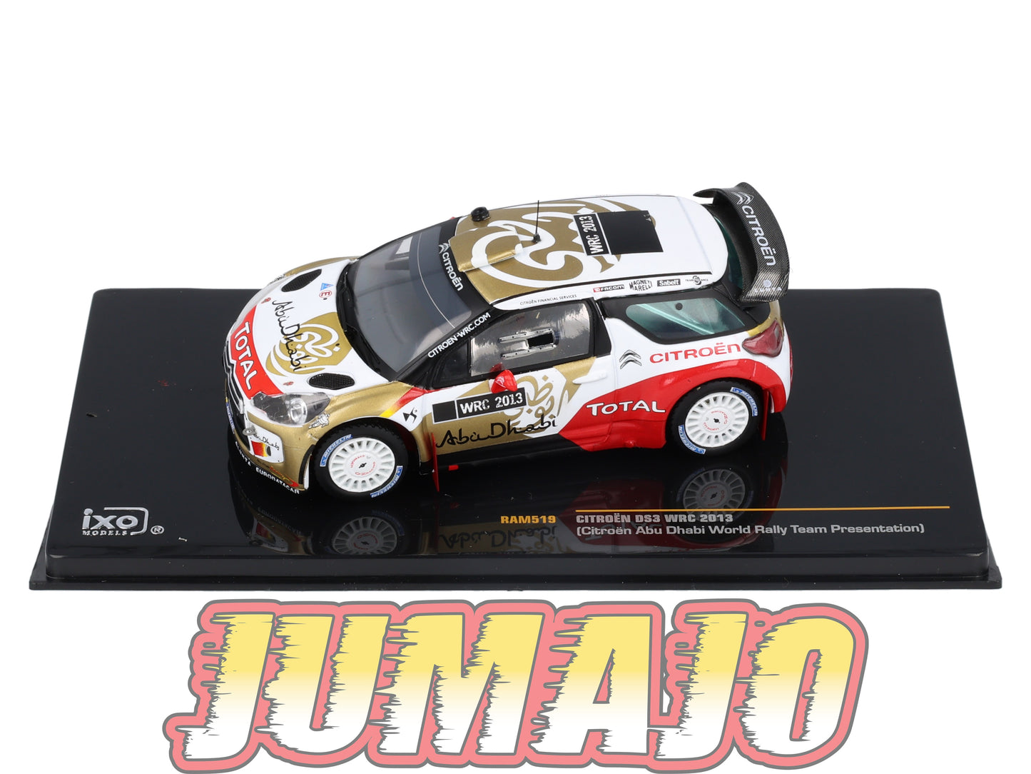 IXO519 Voiture 1/43 IXO Models Rallye : CITROEN DS3 WRC 2013 Abu Dhabi