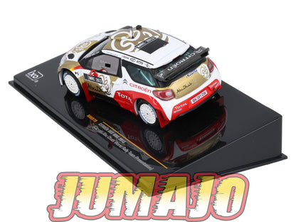 IXO519 Voiture 1/43 IXO Models Rallye : CITROEN DS3 WRC 2013 Abu Dhabi