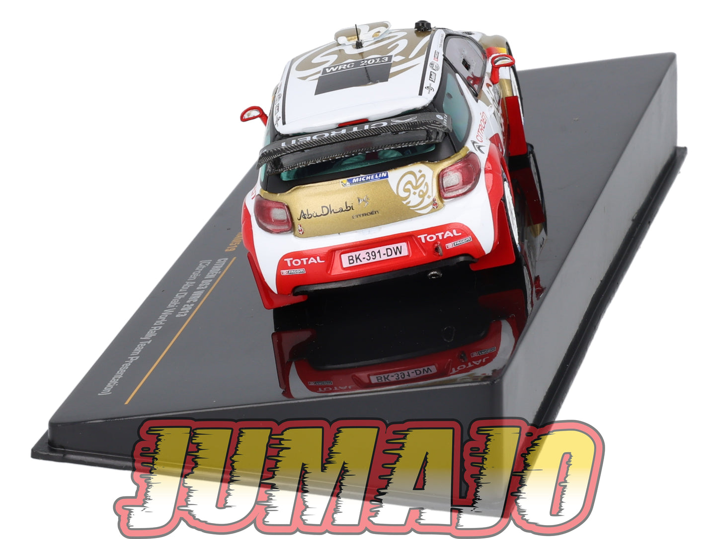 IXO519 Voiture 1/43 IXO Models Rallye : CITROEN DS3 WRC 2013 Abu Dhabi