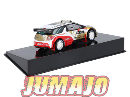 IXO519 Voiture 1/43 IXO Models Rallye : CITROEN DS3 WRC 2013 Abu Dhabi