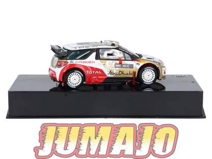 IXO519 Voiture 1/43 IXO Models Rallye : CITROEN DS3 WRC 2013 Abu Dhabi