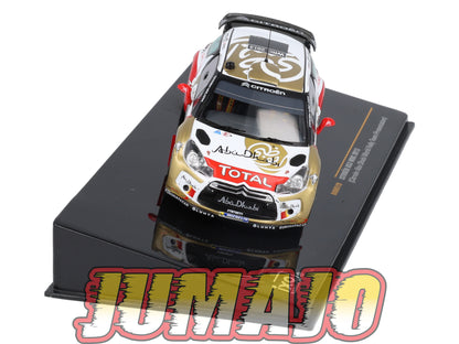 IXO519 Voiture 1/43 IXO Models Rallye : CITROEN DS3 WRC 2013 Abu Dhabi