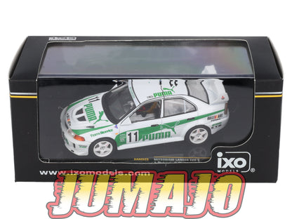 IXO525 Voiture 1/43 IXO Models : MITSUBISHI Lancer Evo V A.Nakaya 1998 #11