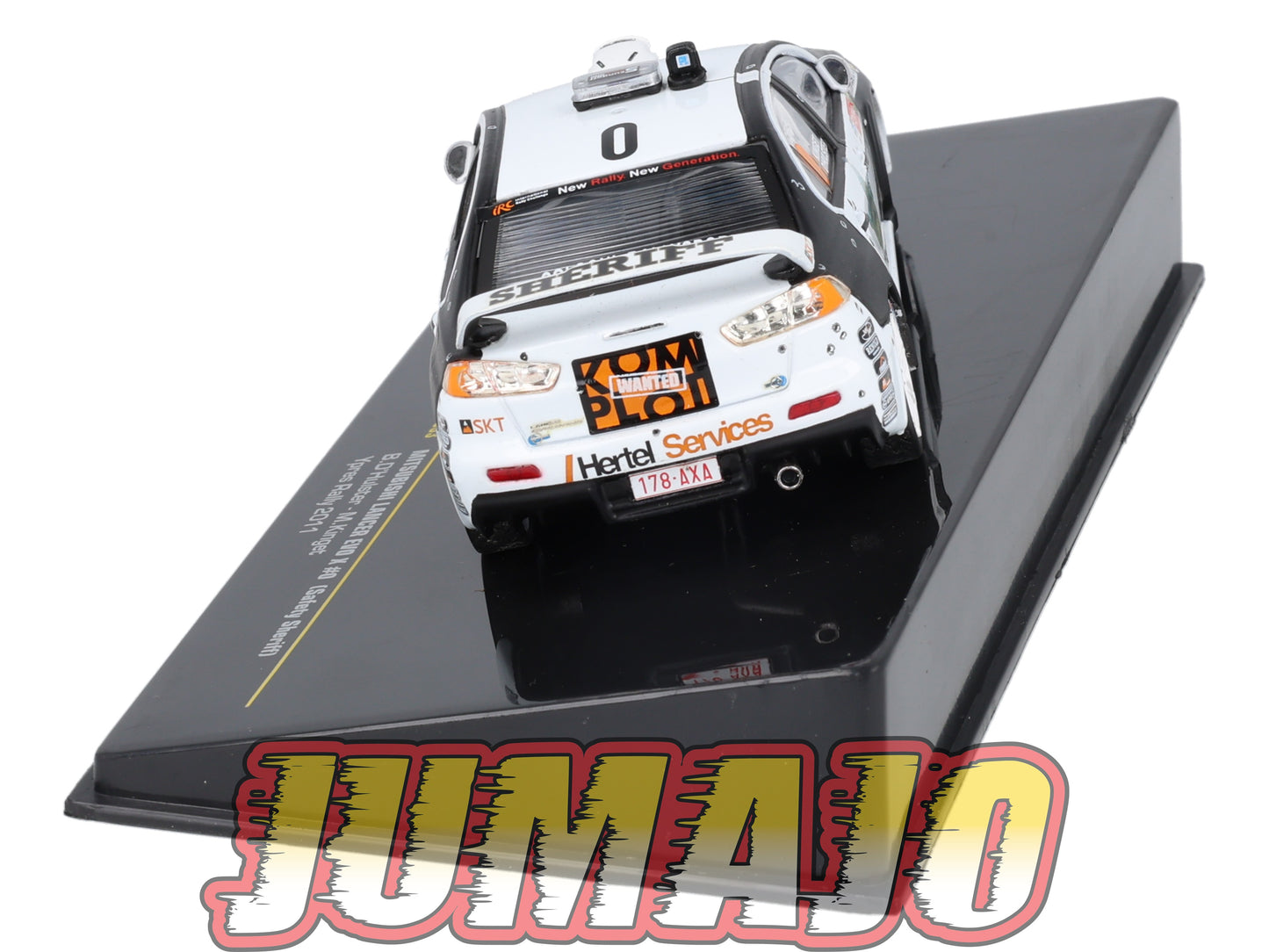 IXO533 Voiture 1/43 IXO Models Rallye MITSUBISHI Lancer Evo X Safety Sheriff 2011