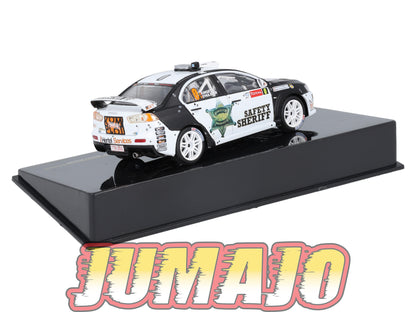 IXO533 Voiture 1/43 IXO Models Rallye MITSUBISHI Lancer Evo X Safety Sheriff 2011