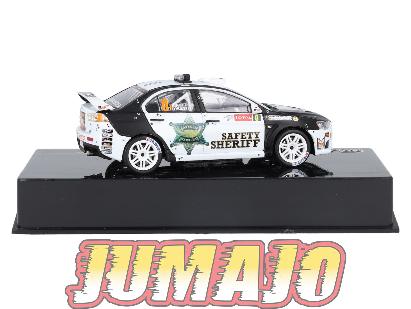 IXO533 Voiture 1/43 IXO Models Rallye MITSUBISHI Lancer Evo X Safety Sheriff 2011