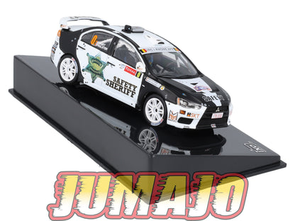 IXO533 Voiture 1/43 IXO Models Rallye MITSUBISHI Lancer Evo X Safety Sheriff 2011