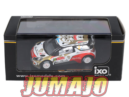 IXO550 Voiture 1/43 IXO Models Rallye CITROEN DS3 WRC Portugal 2013 M.Hirvonen #2