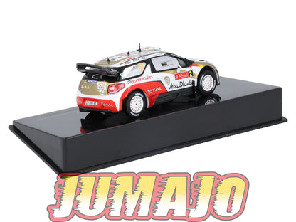 IXO550 Voiture 1/43 IXO Models Rallye CITROEN DS3 WRC Portugal 2013 M.Hirvonen #2