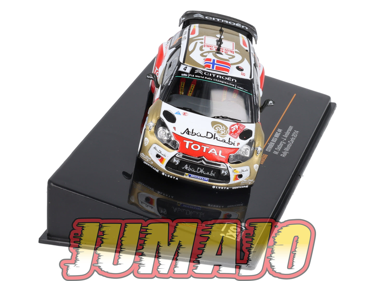 IXO566 Voiture 1/43 IXO Models Rallye CITROEN DS3 M.Ostberg Monte-carlo 2014 #4