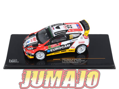 IXO570 Voiture 1/43 IXO Models Rallye FORD Fiesta RS J.Melicharek Monte-carlo 2014 #22