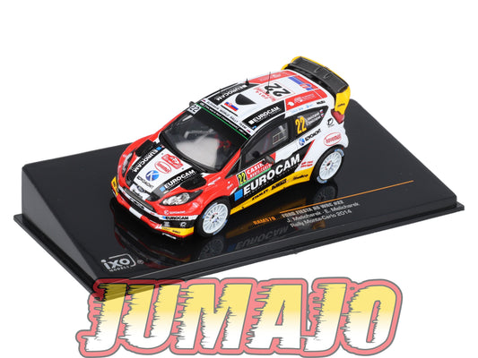 IXO570 Voiture 1/43 IXO Models Rallye FORD Fiesta RS J.Melicharek Monte-carlo 2014 #22