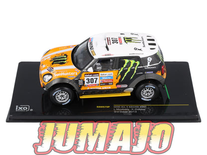 IXO575 Voiture 1/43 IXO Models Rallye MINI ALL 4 Racing Dakar 2013 L.Movitskly #307