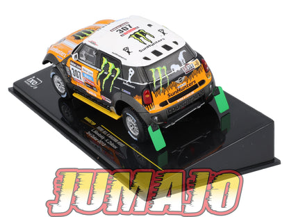 IXO575 Voiture 1/43 IXO Models Rallye MINI ALL 4 Racing Dakar 2013 L.Movitskly #307