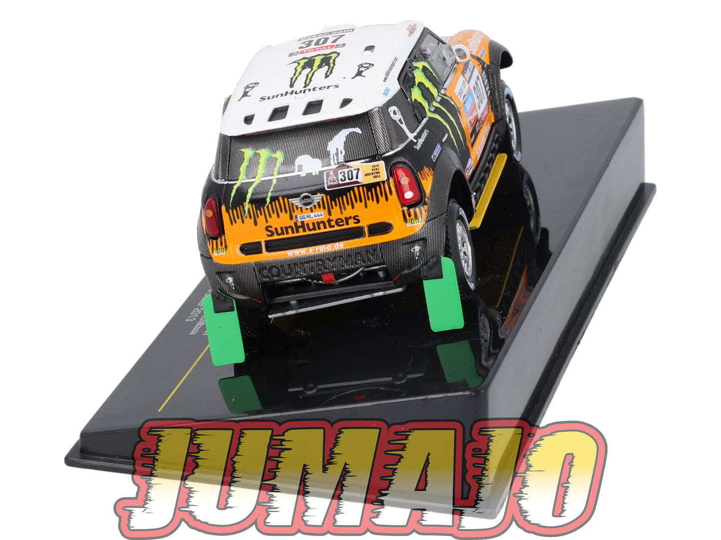 IXO575 Voiture 1/43 IXO Models Rallye MINI ALL 4 Racing Dakar 2013 L.Movitskly #307