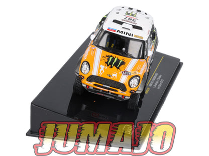 IXO575 Voiture 1/43 IXO Models Rallye MINI ALL 4 Racing Dakar 2013 L.Movitskly #307