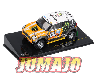 IXO575 Voiture 1/43 IXO Models Rallye MINI ALL 4 Racing Dakar 2013 L.Movitskly #307