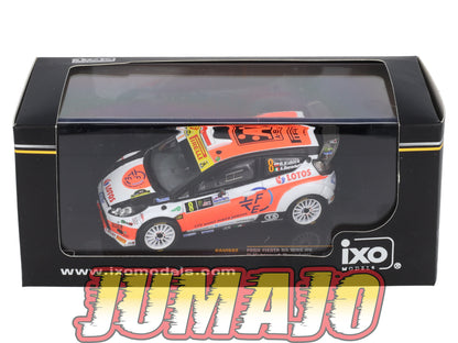 IXO602 Voiture 1/43 IXO Models Rallye FORD Fiesta RS R.Kubica 2014 #8