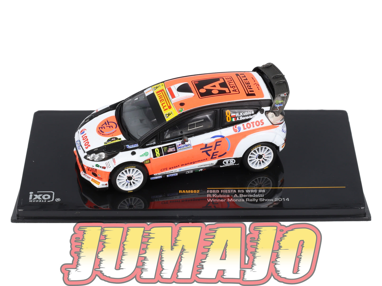 IXO602 Voiture 1/43 IXO Models Rallye FORD Fiesta RS R.Kubica 2014 #8