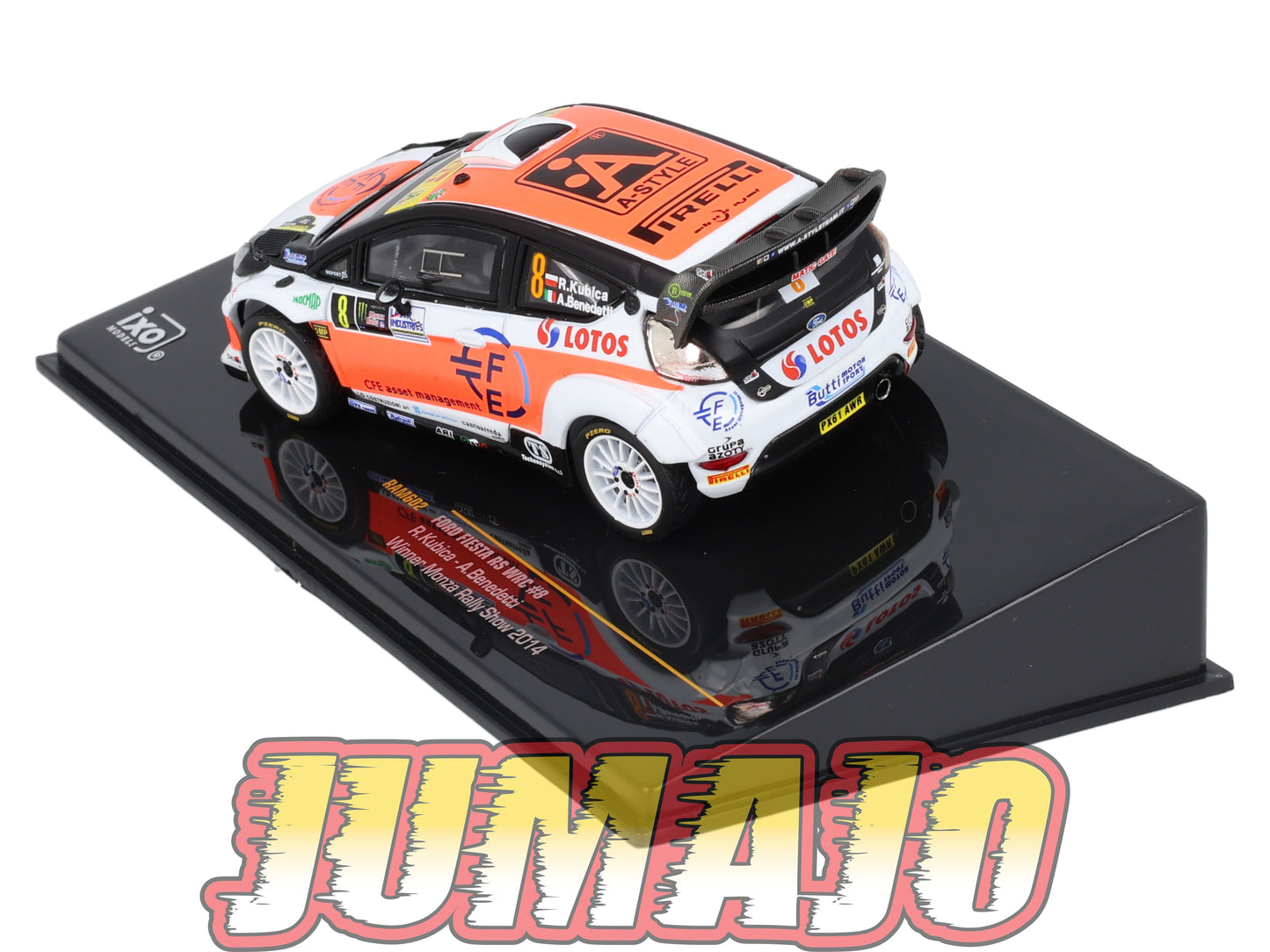 IXO602 Voiture 1/43 IXO Models Rallye FORD Fiesta RS R.Kubica 2014 #8