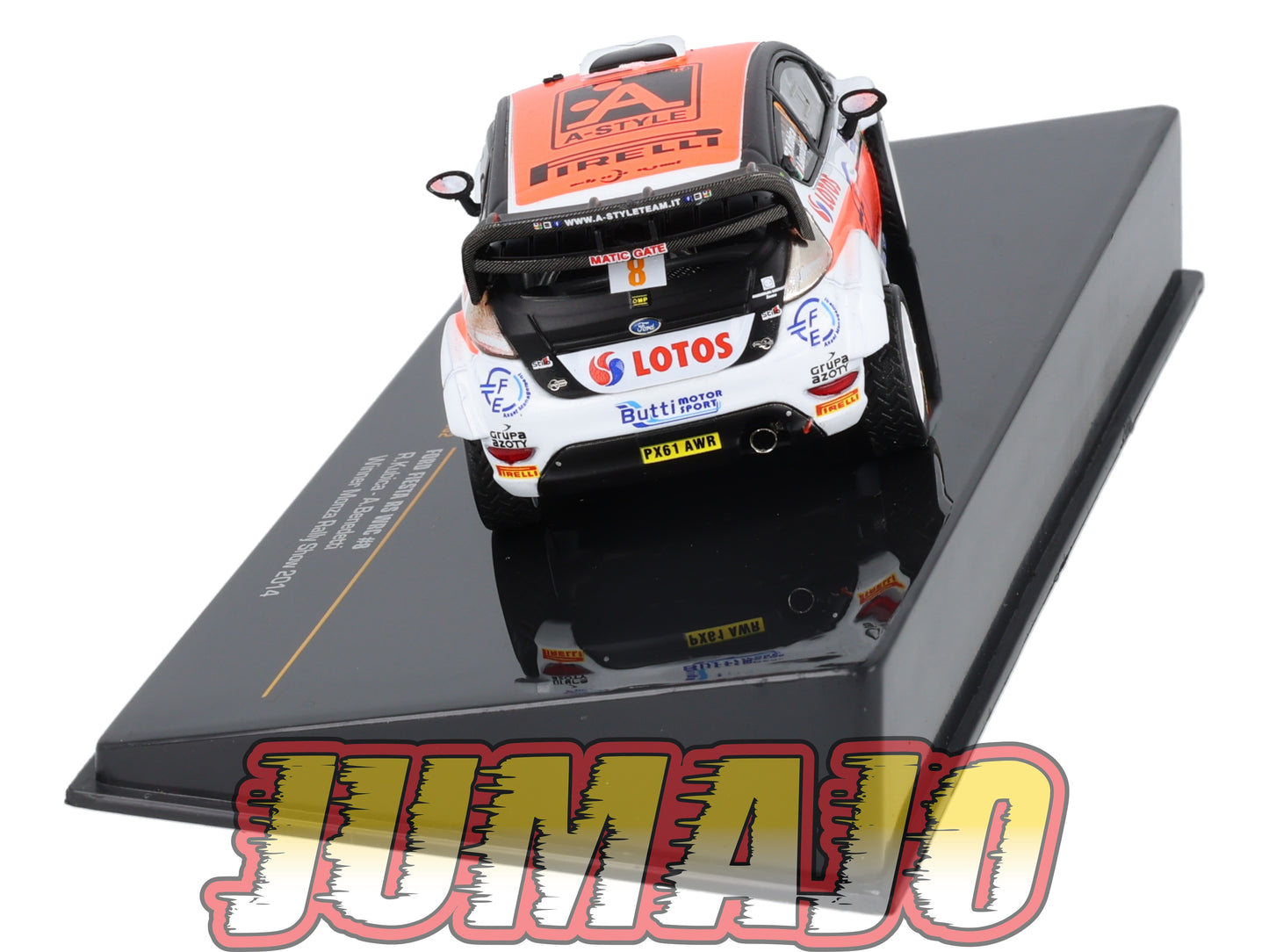 IXO602 Voiture 1/43 IXO Models Rallye FORD Fiesta RS R.Kubica 2014 #8