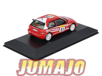 IXO60 Voiture 1/43 IXO Models Rallye : CITROEN Saxo Super 1600 #51 2002 A.Dallavilla