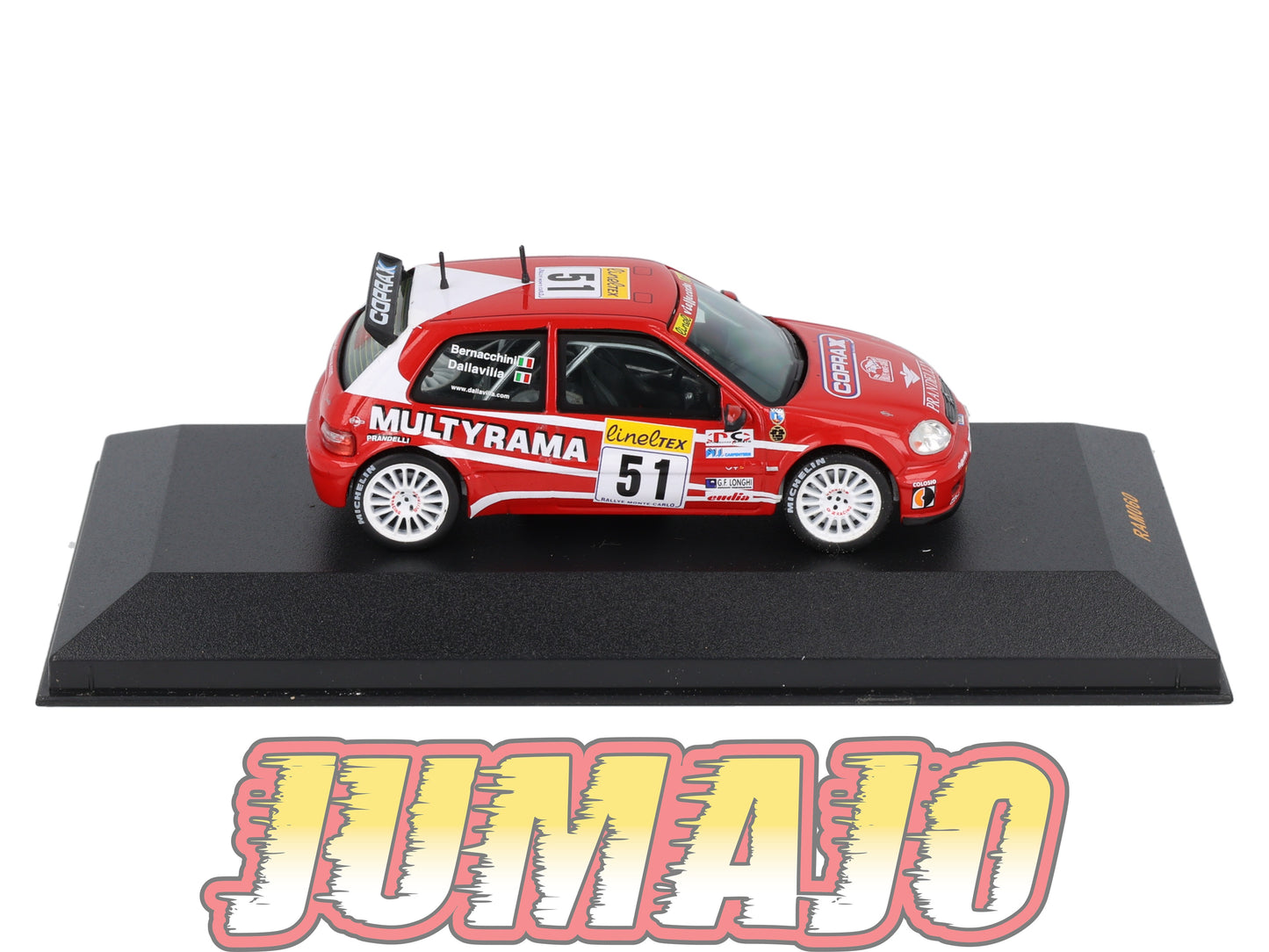 IXO60 Voiture 1/43 IXO Models Rallye : CITROEN Saxo Super 1600 #51 2002 A.Dallavilla