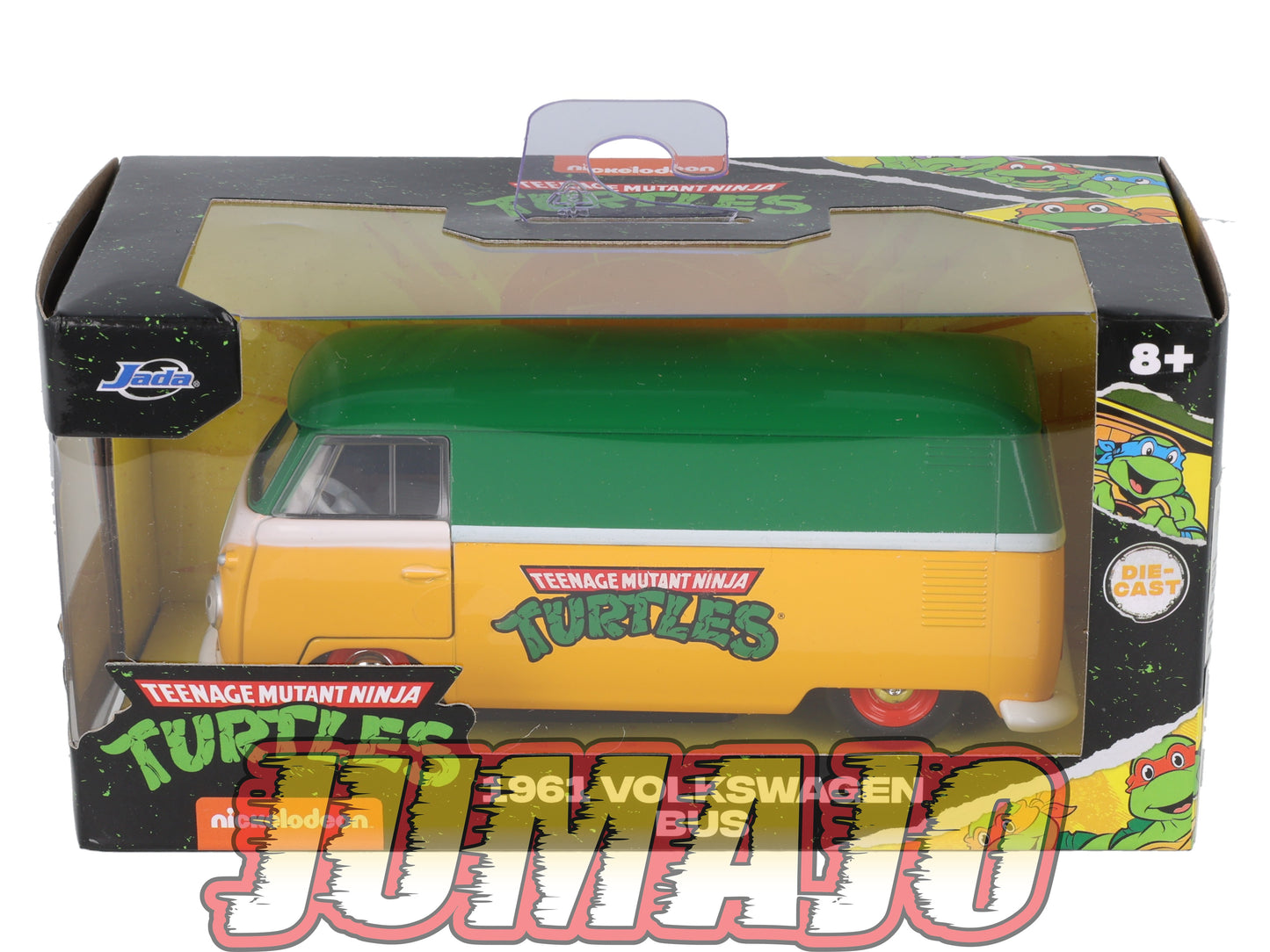 J666 Voiture 1/32 JADA Tortues Ninja : Volkswagen Kombi T1 (Bus) 1961