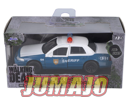 J728 Voiture 1/32 JADA Walking Dead : Ford Crown Victoria