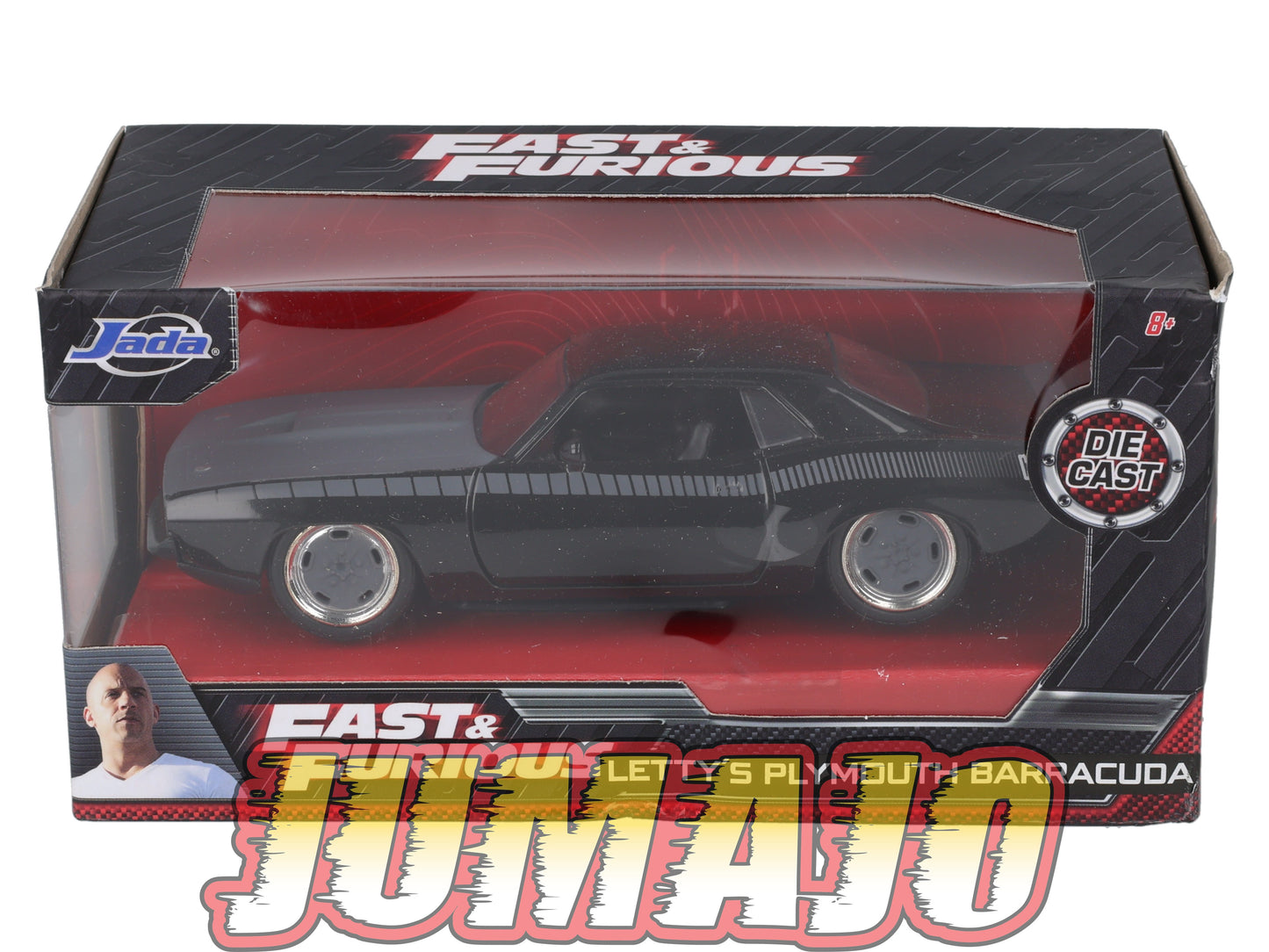 JAD32 Voiture JADA Toys 1/32 Fast & Furious : Letty's Plymouth Barracuda