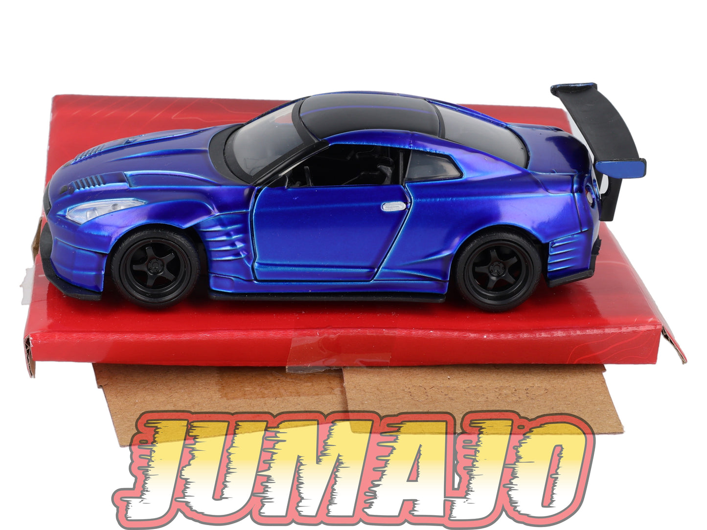 JAD35 Voiture JADA Toys 1/32 Fast & Furious : Brian's NISSAN GT-R R35 Ben sopra