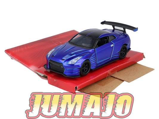 JAD35 Voiture JADA Toys 1/32 Fast & Furious : Brian's NISSAN GT-R R35 Ben sopra