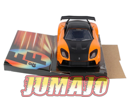 JAD38 Voiture JADA Toys 1/32 Fast & Furious : Han's MAZDA RX-7 blister abimé