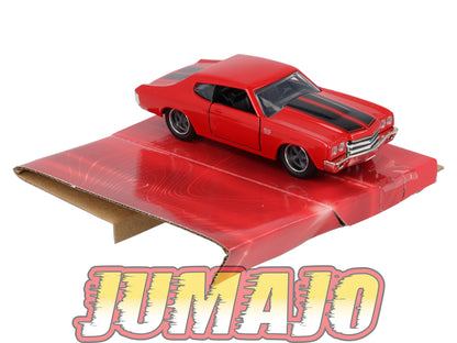 JAD42 Voiture JADA Toys 1/32 Fast & Furious : Dom's CHEVROLET Chevelle 55