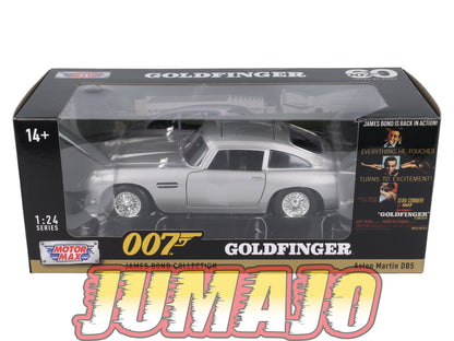 JAD7 Voiture 1/24 JADA Motor Max James Bond 007 Goldfinger : Aston Martin DB5