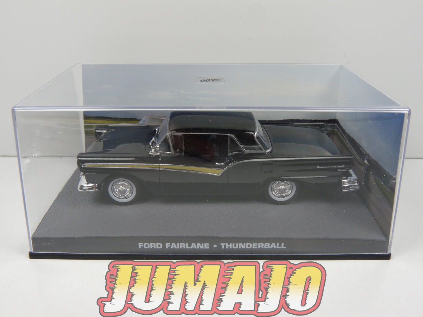 JB151 voiture 1/43 IXO 007 JAMES BOND FORD Fairlane Thunderball (SANS personnage)
