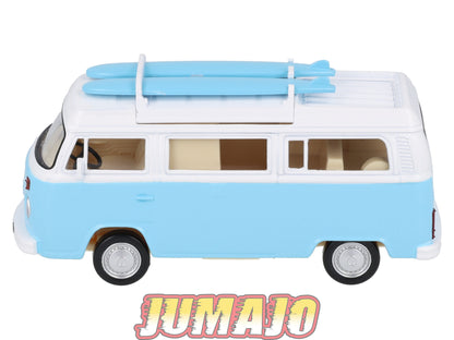 JC14 Voiture 1/43 JET-CAR NOREV : VOLKSWAGEN Combi T2 Bleu