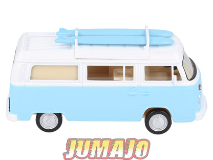 JC14 Voiture 1/43 JET-CAR NOREV : VOLKSWAGEN Combi T2 Bleu