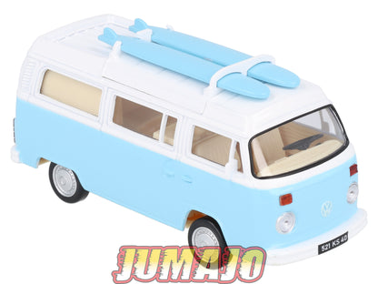 JC14 Voiture 1/43 JET-CAR NOREV : VOLKSWAGEN Combi T2 Bleu