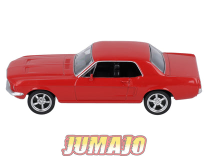 JC17 Voiture 1/43 JET-CAR NOREV : FORD Mustang rouge