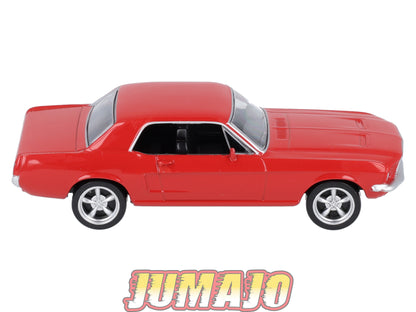 JC17 Voiture 1/43 JET-CAR NOREV : FORD Mustang rouge